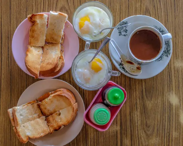 roti bakar in Penang