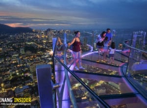 the Top Komtar Pennag Skywalk