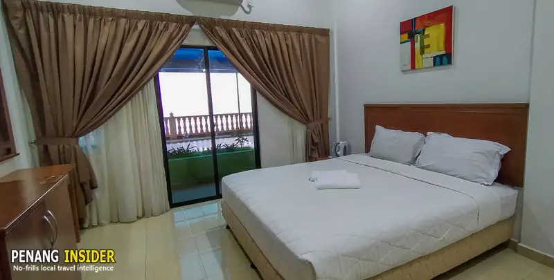 A sea-facing double room at Hype Eco Park Resort