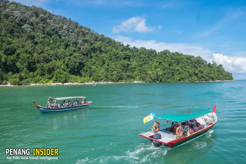 teluk bahang penang national park boat renting