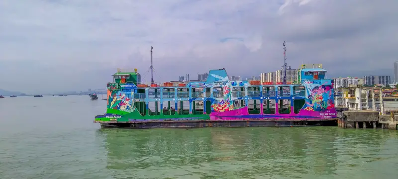 Penang Ferry Butterworth pulau kapas