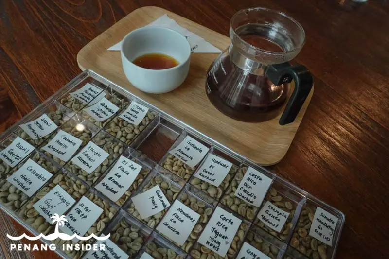 Frank Laurent Penang coffee tasting