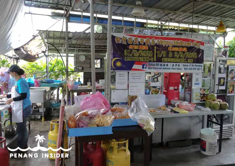 The Penang laksa stall at Relau 88 