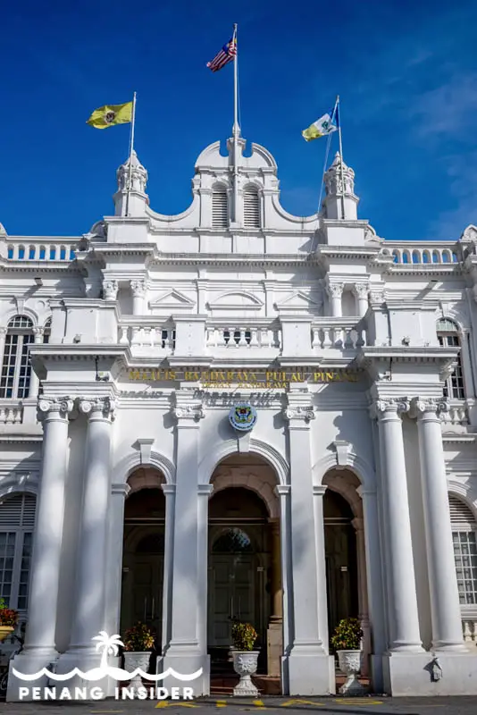 penang tourist attraction map