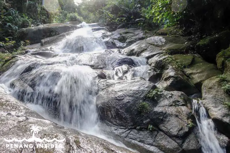 waterfall on Bukit Larut, Taiping, Perak Malaysia