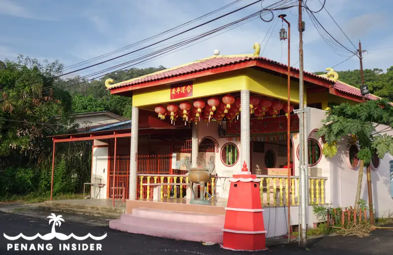 The Chinese shrine of Pantai Acheh Balik Pulau