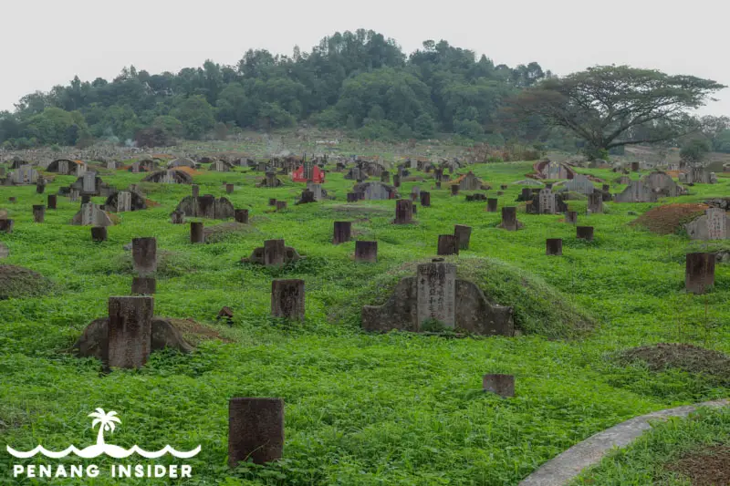 Penanti hokkien cemetery near frog hil penang