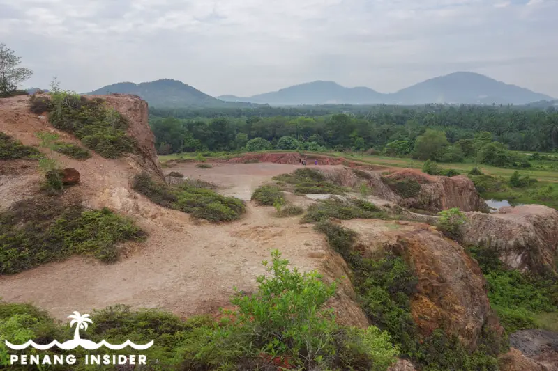 View of Bukit Mertajam from Frog Hill