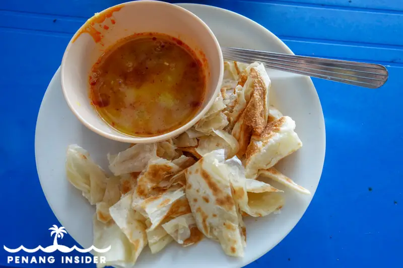 roti canai penanti market penang