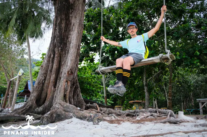 Marco Ferrarese at Monkey Beach Penang