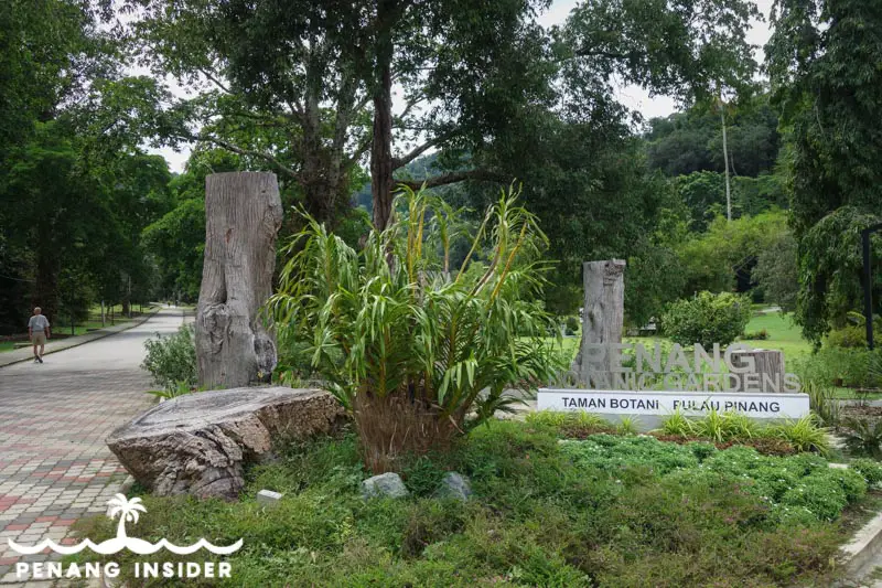 Penang Botanical Gardens entry in 2021