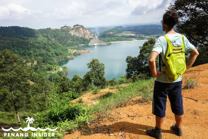 Reaching Mengkuang Dam at the end of Cherok Tok Kun's Trek 800
