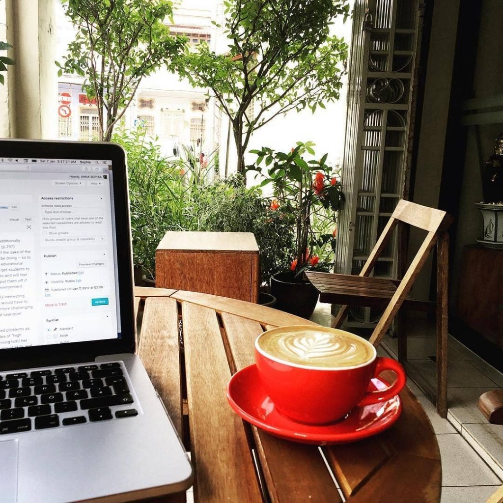 Chulia Lane Penang cafe