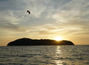 sunset on Langkawi island