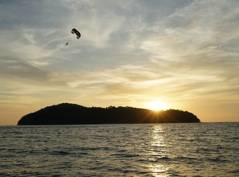 sunset on Langkawi island