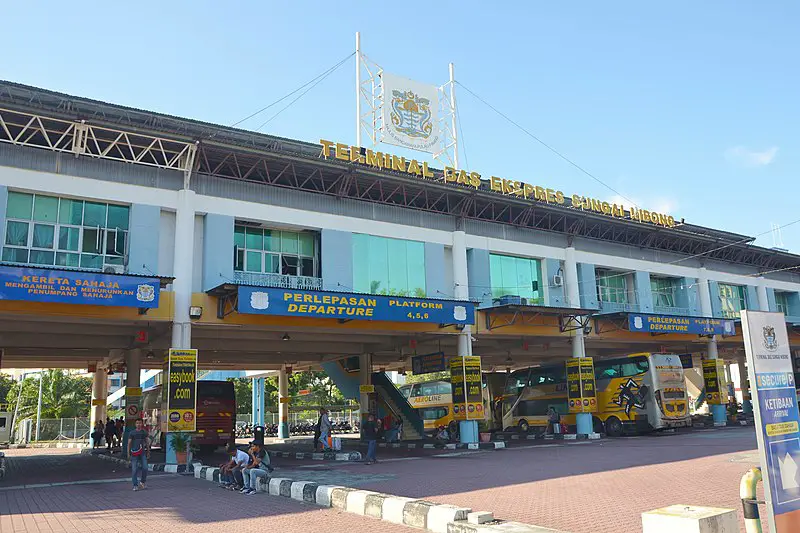 Sungai Nibong Bus terminal in Penang