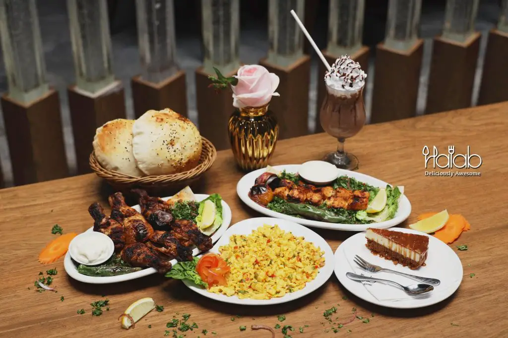 Middle Eastern Food at Halab Restaurant