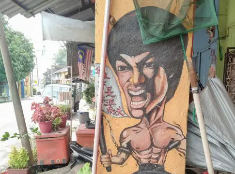 Bukit Tambun Penang street Art Bruce Lee