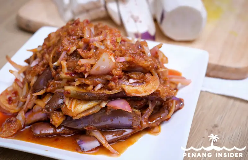 Penang cooking class Chef Samuel sambal tumis