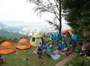 camping in Penang at the Hill Relaxing campsite