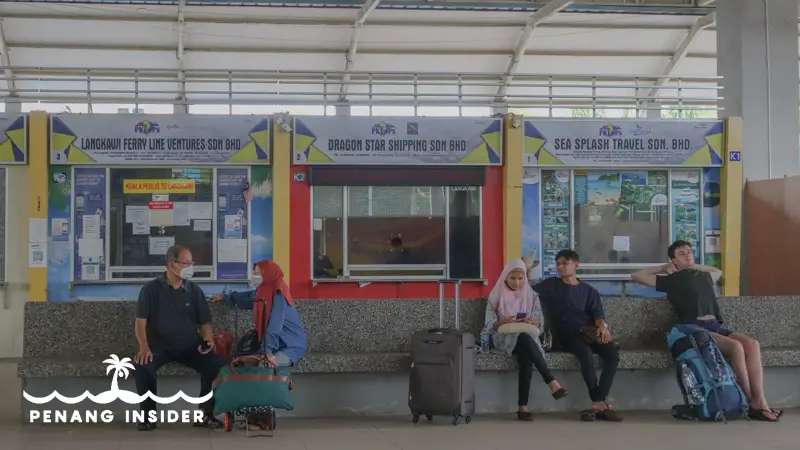Ticket terminal ferry Kuala Perlis to Langkawi