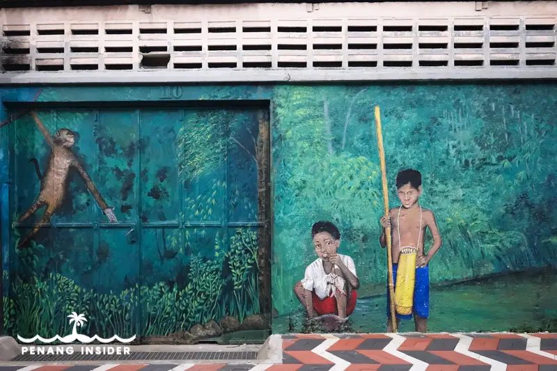 Kuantan attractions art street orang asli
