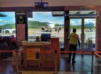 Langkawi airport plane