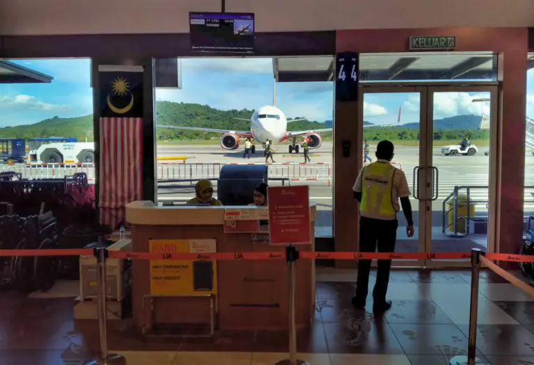 Langkawi airport plane