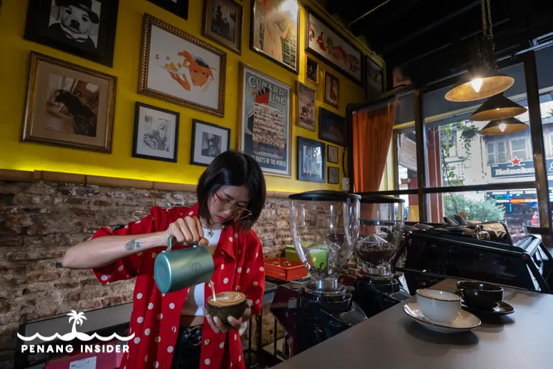 Chulia court cafe barista