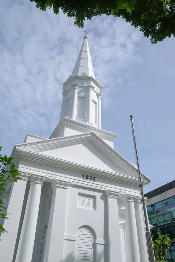 Armenian Church in Singapore Civic District