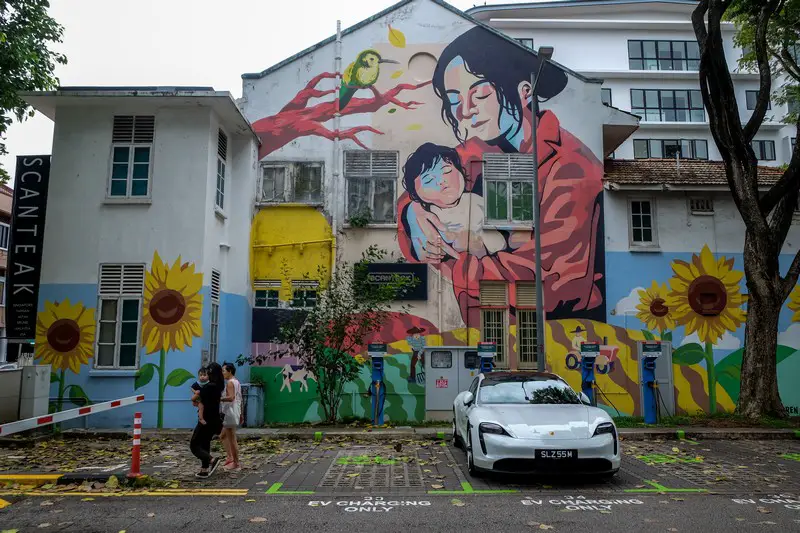 Joo Chiat street art Singapore